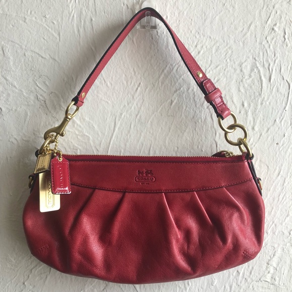 Coach Handbags - Coach Madison Leather Hobo Pink Small